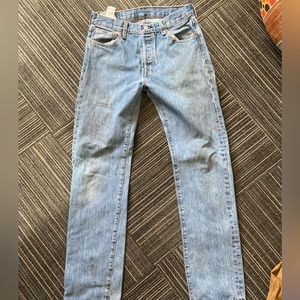 Levi’s Light wash Straight Leg Denim Jeans 30 x 34